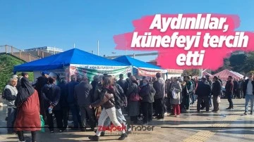 Aydınlılar, k&uuml;nefeyi tercih etti