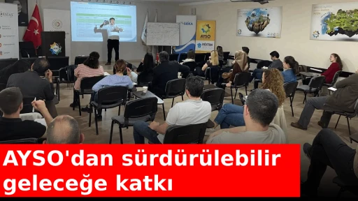 AYSO'dan s&uuml;rd&uuml;r&uuml;lebilir geleceğe katkı