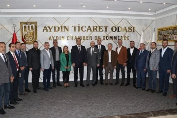 AYTO Başkanı &Uuml;lken, Tacikistan heyetini ağırladı