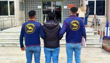 Azılı su&ccedil;lu jandarmadan ka&ccedil;amadı