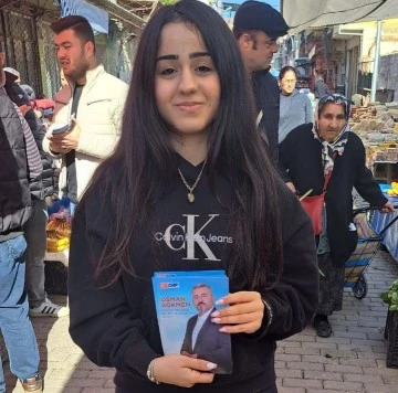 Babası i&ccedil;in harıl harıl &ccedil;alışıyor