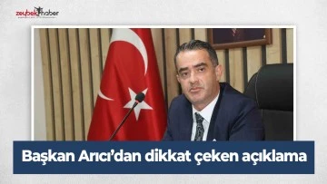 Başkan Arıcı'dan 'kamyon satışı' a&ccedil;ıklaması