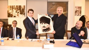 Başkan Arıkan, S&ouml;ke'nin devlet erkanını ağırladı