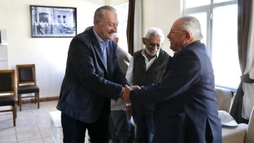 Başkan Atabay, Huzurevi&rsquo;nde yaşlılar ile bir araya geldi