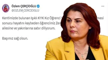 Başkan &Ccedil;er&ccedil;ioğlu: &ldquo;Başımız sağolsun&rdquo;