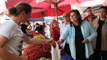 Başkan &Ccedil;er&ccedil;ioğlu, Germencik'te vatandaşlarla bir araya geldi