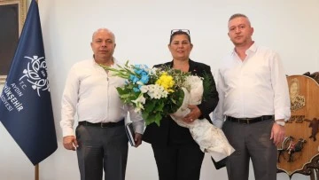 Başkan &Ccedil;er&ccedil;ioğlu, Nazilli şehir i&ccedil;i şof&ouml;rlerini ağırladı