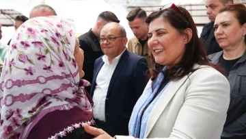 Başkan &Ccedil;er&ccedil;ioğlu, Sultanhisar Pazarı&rsquo;nı ziyaret etti
