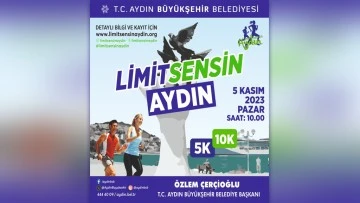 Başkan &Ccedil;er&ccedil;ioğlu t&uuml;m vatandaşları 'Limit Sensin Aydın' koşu etkinliğine davet etti
