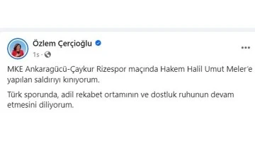 Başkan Çerçioğlu: “Türk sporunda, adil rekabet ortamının ve dostluk ruhunun devam etmesini diliyorum”