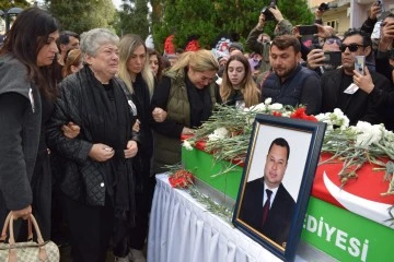 Başkan Din&ccedil;er, son yolculuğuna uğurlandı