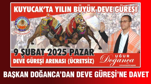 BAŞKAN DOĞANCA&rsquo;DAN DEVE G&Uuml;REŞİ&rsquo;NE DAVET 