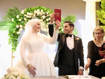 Başkan Gen&ccedil;ay, ilk nikahını kıydı