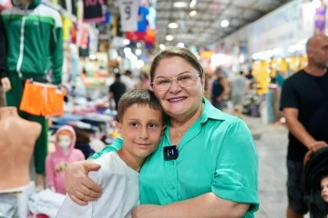 BAŞKAN GEN&Ccedil;AY, MAVİŞEHİR PAZARINDA VATANDAŞLARLA BULUŞTU
