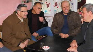 Başkan G&uuml;ler, mahalle sakinleri ile bir araya geldi