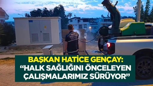 Başkan Hatice Gen&ccedil;ay: &ldquo;Halk sağlığını &ouml;nceleyen &ccedil;alışmalarımız s&uuml;r&uuml;yor&rdquo;