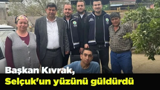 Başkan Kıvrak, Sel&ccedil;uk'un y&uuml;z&uuml;n&uuml; g&uuml;ld&uuml;rd&uuml;