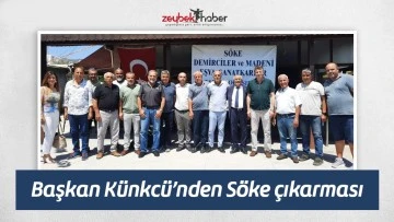Başkan K&uuml;nkc&uuml;&rsquo;nden S&ouml;ke &ccedil;ıkarması