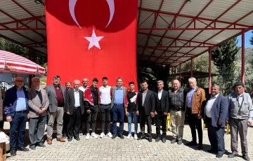 Başkan &Ouml;kten, asker uğurlamasına katıldı 