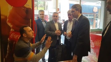 Başkan &Ouml;kten vatandaşın sesine kulak verdi