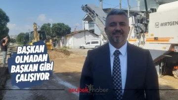 Başkan olmadan Başkan gibi &ccedil;alışıyor