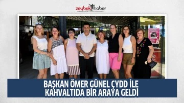 BAŞKAN &Ouml;MER G&Uuml;NEL &Ccedil;YDD İLE KAHVALTIDA BİR ARAYA GELDİ