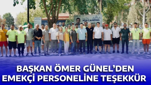  BAŞKAN &Ouml;MER G&Uuml;NEL&rsquo;DEN EMEK&Ccedil;İ PERSONELİNE TEŞEKK&Uuml;R
