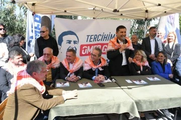 Başkan &Ouml;mer G&uuml;nel&rsquo;e coşkulu destek