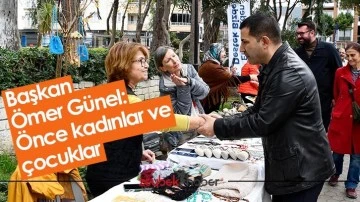 Başkan &Ouml;mer G&uuml;nel: &Ouml;nce kadınlar ve &ccedil;ocuklar