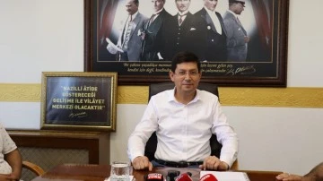 Başkan &Ouml;zcan m&uuml;jdeyi verdi, Nazilli il oluyor!