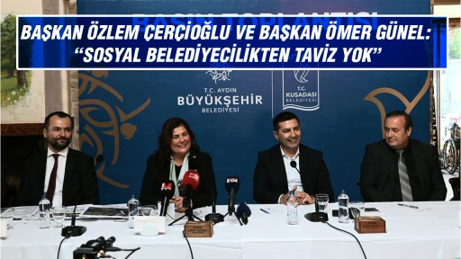 BAŞKAN &Ouml;ZLEM &Ccedil;ER&Ccedil;İOĞLU VE BAŞKAN &Ouml;MER G&Uuml;NEL:  &ldquo;SOSYAL BELEDİYECİLİKTEN TAVİZ YOK&rdquo; 
