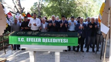 Başkan Taner&rsquo;in babası son yolculuğuna uğurlandı