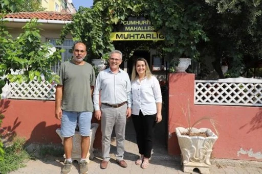 Başkan Tetik&rsquo;e Cumhuriyet Mahallesi&rsquo;nde sevgi seli