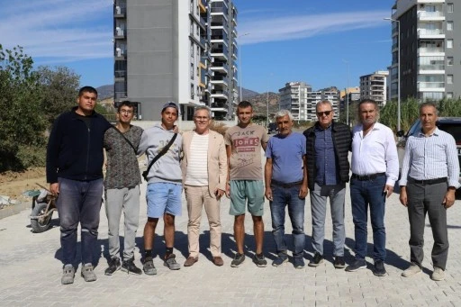 Başkan Tetik yol &ccedil;alışmalarını yerinde inceledi!