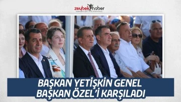 BAŞKAN YETİŞKİN GENEL BAŞKAN &Ouml;ZEL&rsquo;İ KARŞILADI