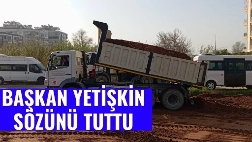 BAŞKAN YETİŞKİN S&Ouml;Z&Uuml;N&Uuml; TUTTU