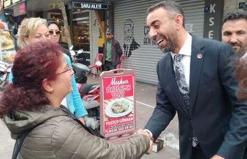 BBP AYDIN MV ADAYI RIDVAN EŞİN, NAZİLLİ HALKI İLE BULUŞTU