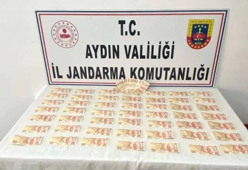 Binlerce lira sahte para ile yakalandı