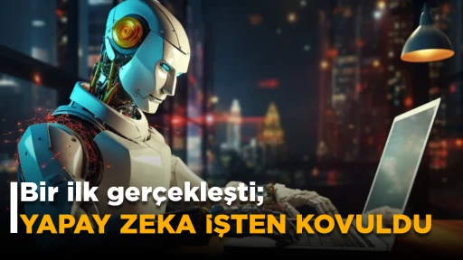 Bir ilk ger&ccedil;ekleşti; YAPAY ZEKA İŞTEN KOVULDU
