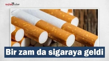 Bir zam da sigaraya geldi