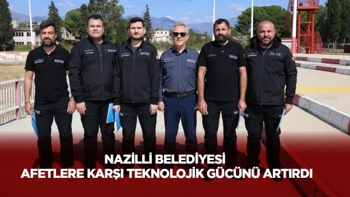 B&ouml;lgede Tek: Yapay Zeka Destekli Afet Drone&rsquo;u Nazilli&rsquo;nin Hizmetinde