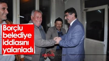 Bor&ccedil;lu belediye iddiasını yalanladı