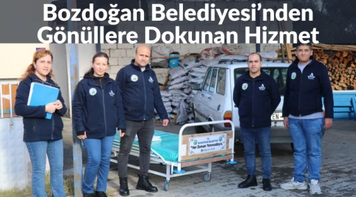 Bozdoğan Belediyesi&rsquo;nden G&ouml;n&uuml;llere Dokunan Hizmet