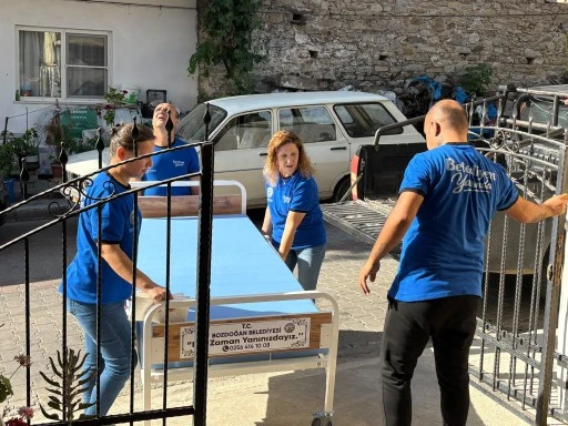Bozdoğan Belediyesi sosyal destek &ccedil;alışmalarını s&uuml;rd&uuml;r&uuml;yor