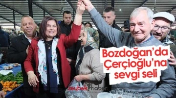 Bozdoğan&rsquo;da &Ccedil;er&ccedil;ioğlu&rsquo;na sevgi seli