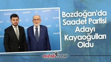 Bozdoğan'da Saadet Partisi Adayı Kayaoğulları Oldu