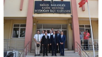 Bozdoğan'daki diyaliz &uuml;nitesi &ccedil;alışmalarında sona gelindi