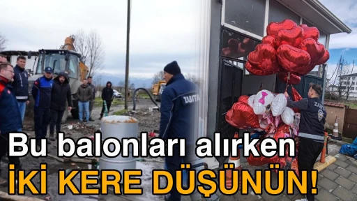 Bu balonları alırken iki kere d&uuml;ş&uuml;n&uuml;n