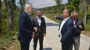&ldquo;Bu yolu d&ouml;rt yıldır belediyeye yaptıramamıştım&rdquo;
