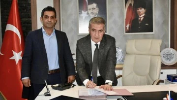 Buharkent&rsquo;te pazaryeri i&ccedil;in imzalar atıldı